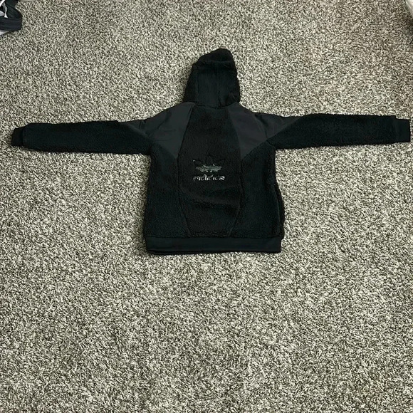 Adidas Cozy Hooded Pullover Sherpa for boys - Picture 5 of 7